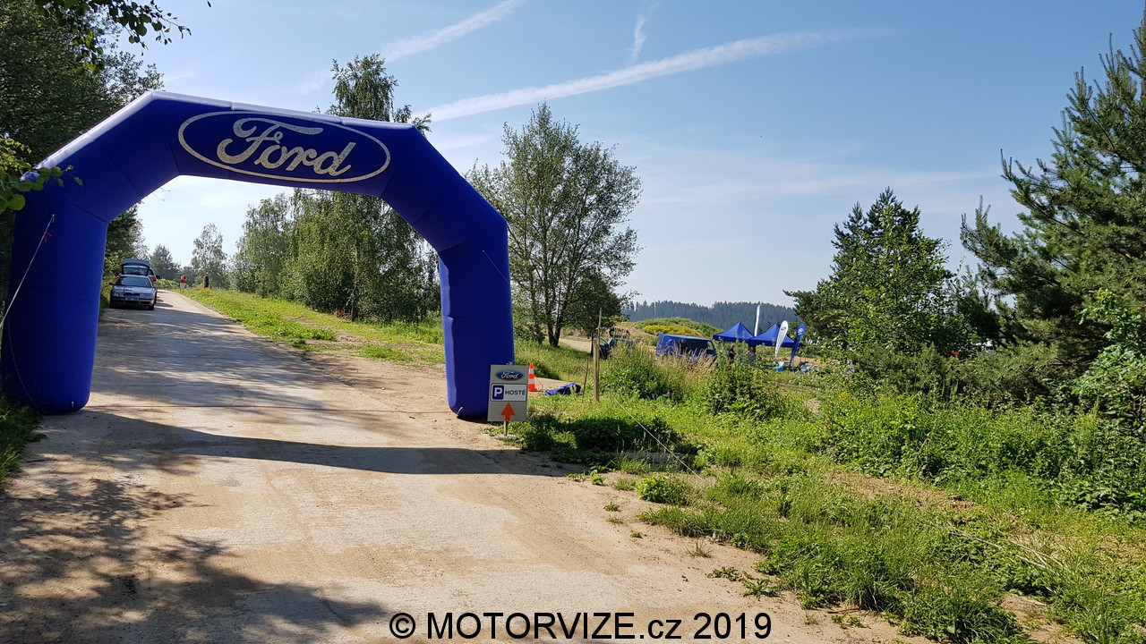 Den s Fordem a Martinem Prokopem (na tankodromu)