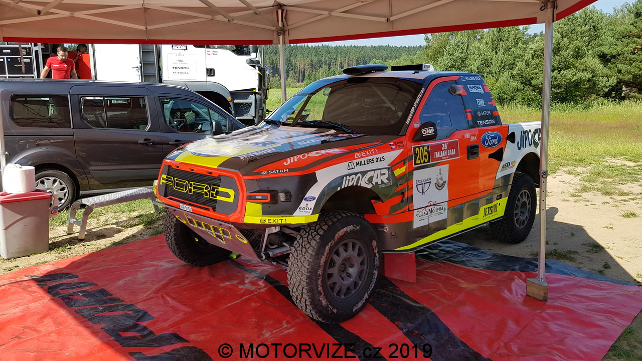 Den s Fordem a Martinem Prokopem (na tankodromu)