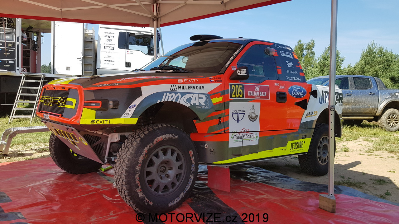 Den s Fordem a Martinem Prokopem (na tankodromu)