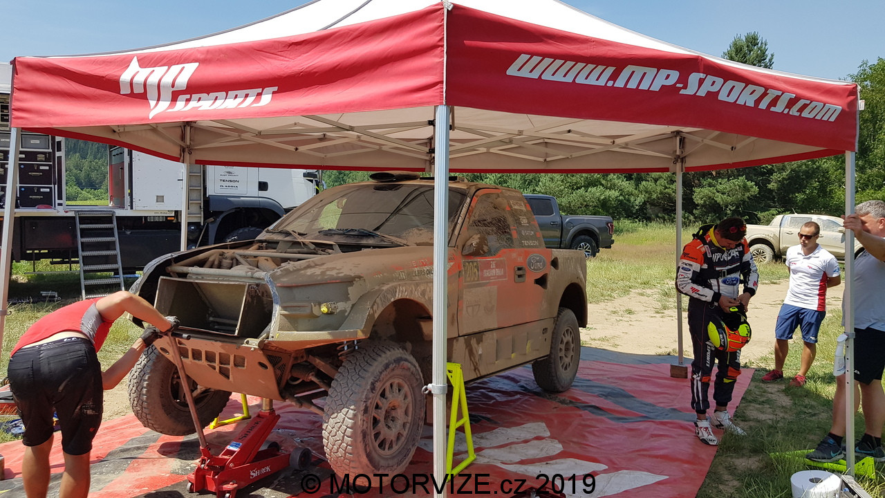 Den s Fordem a Martinem Prokopem (na tankodromu)