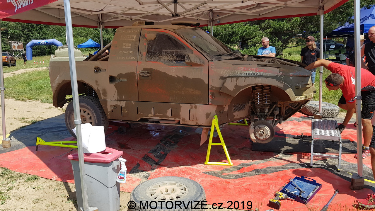 Den s Fordem a Martinem Prokopem (na tankodromu)