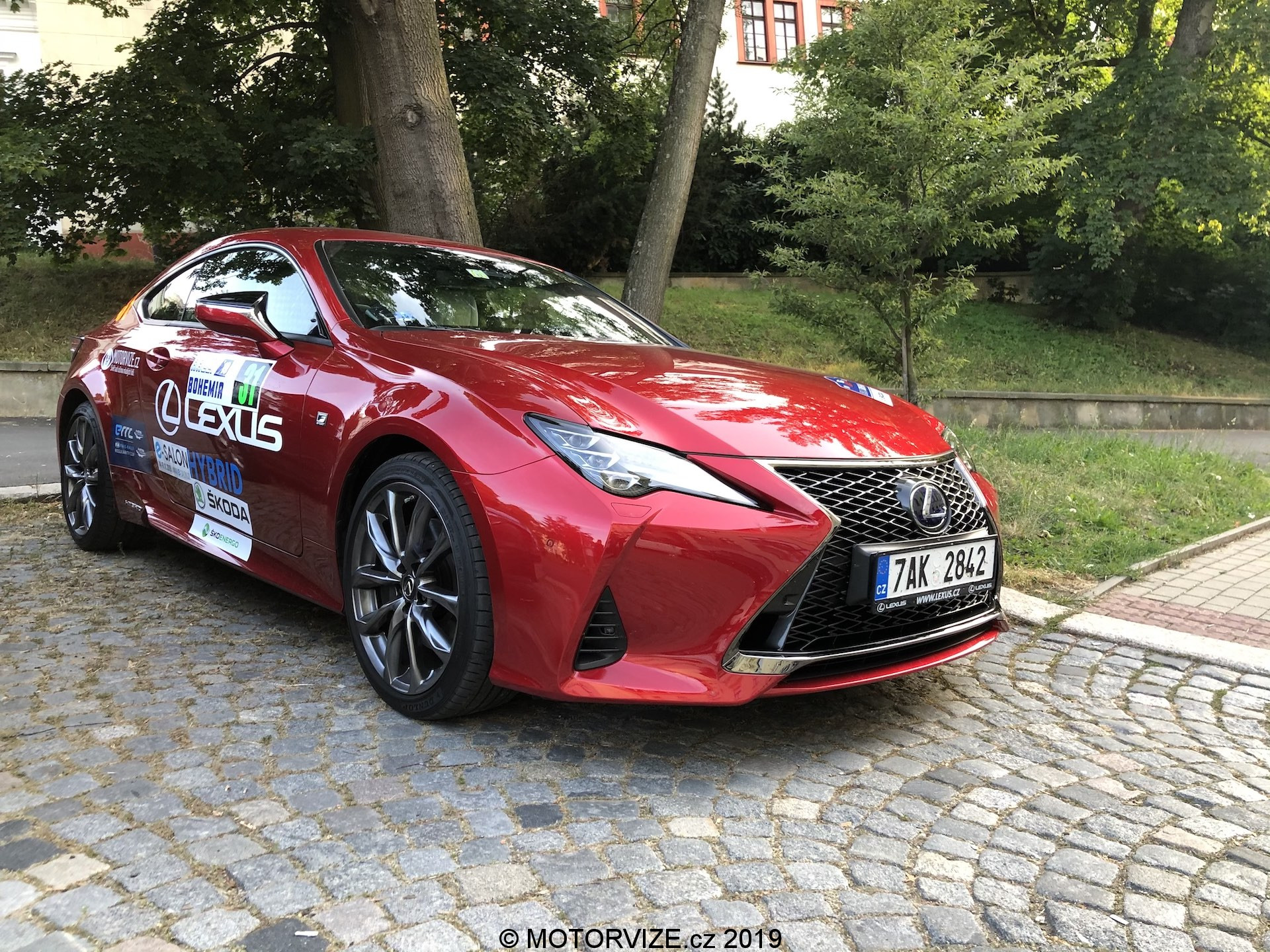 ECO energy Rally Bohemia 2019 (LEXUS MOTORVIZE.cz tým)