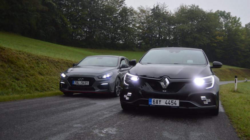 Roadtrip MOTORVIZE s Renault Megane R.S. a Hyundai i30 Fastback N