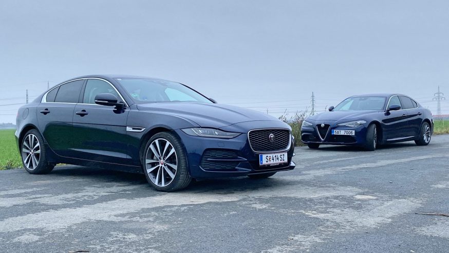 Alfa Romeo Giulia vs. Jaguar XE: pohodlí domova nebo víkendové povyražení?