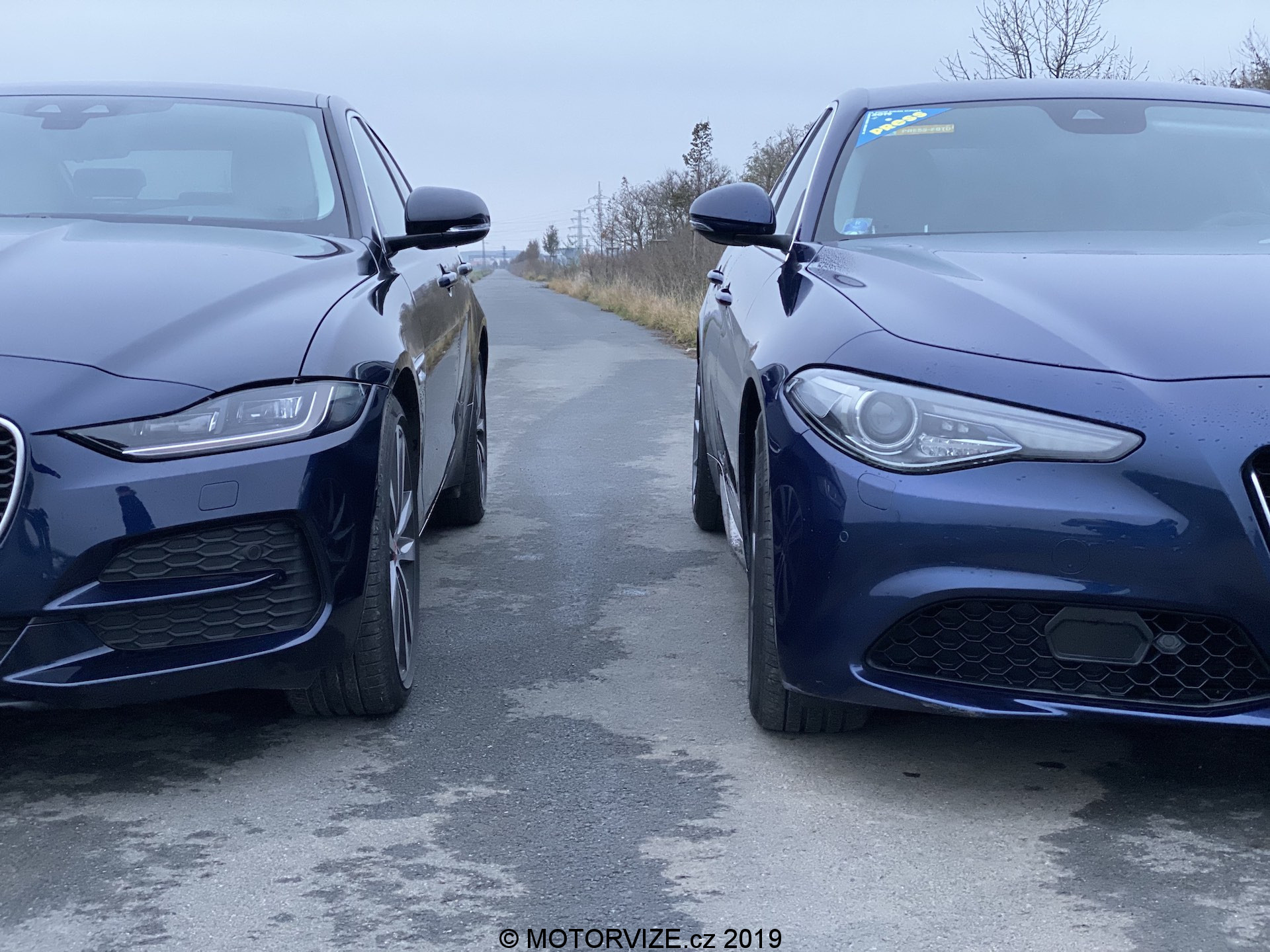 Srovnávací test: Alfa Romeo Giulia vs. Jaguar XE (2020)