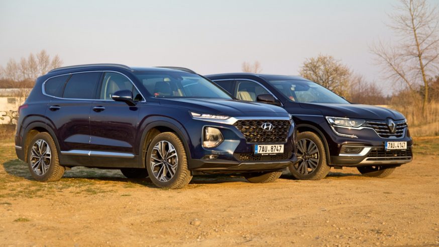 Srovnávací test: Hyundai Santa Fe vs. Renault Koleos