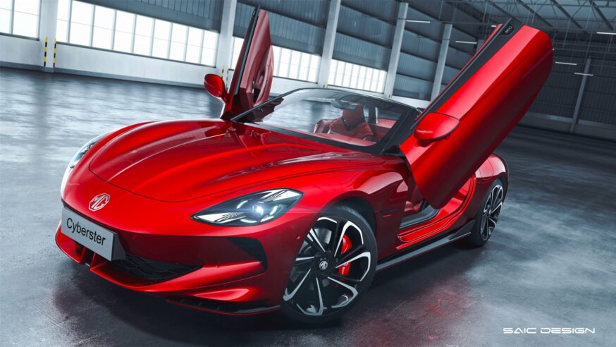 MG Cyberster poprvé v Praze: i naživo s údivem, kam MG směřuje